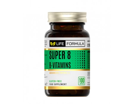 SUPER 8 B - VITAMINS 100 capsules